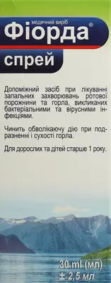 Фиорда спрей 30 мл — Фото 1