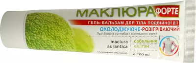 Маклюра форте гель-бальзам для тела сабельник и калган 100 мл — Фото 4 Маклюра форте гель-бальзам для тела сабельник и калган 100 мл — Фото 4