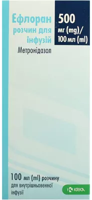 Ефлоран розчин для інфузій 500 мг флакон 100 мл — Фото 1