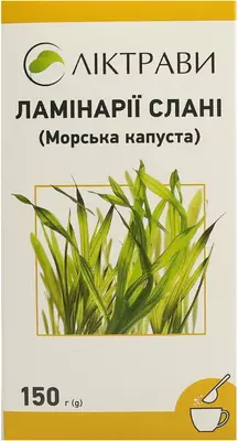 Ламінарії слані (морська капуста) пачка 150 г — Фото 1