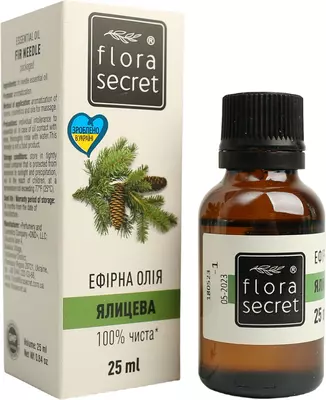 Масло эфирное пихты Флора Сикрет (Flora Sеcret) 25 мл — Фото 3
