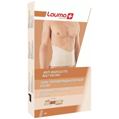 Пояс протирадикулітний Лаума (Lauma) "Велкро" ("Velcro") розмір 1 — Фото 1