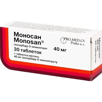 Моносан таблетки 40 мг №30 — Фото 1