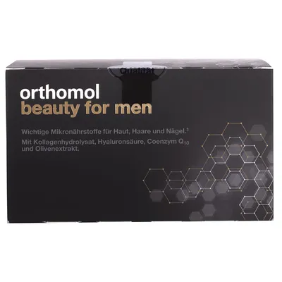 Ортомол Бьюти для мужчин (Orthomol Beauty for Men) флаконы курс 30 дней — Фото 1
