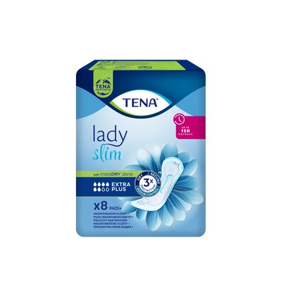 Прокладки урологічні жіночі Тена Леді Слім Екстра Плюс (Tena Lady Slim Extra Plus) 8 шт — Фото 3