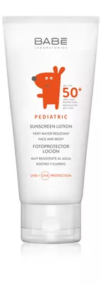 Бабе Лабораториос (Babe Laboratorios) Педиатрик лосьон детский солнцезащитный SPF50+ 100 мл — Фото 1