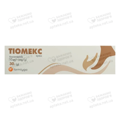 Тіомекс крем 10 мг/г 30 г — Фото 1