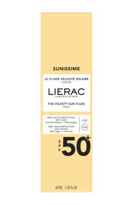 Лиерак (Lierac) Санисим сонцезащитный флюид для лица и декольте SPF50+ 40 мл — Фото 1