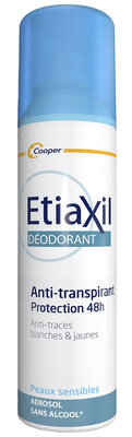 Этиаксил (Etiaxil) дезодорант-антиперспирант аэрозоль защита 48 часов от умеренного потоотделения 150 мл — Фото 1