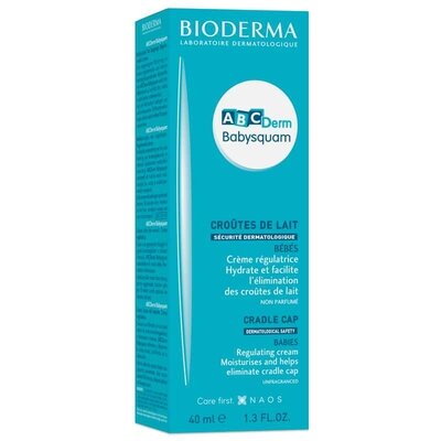 Біодерма (Bioderma) АВСDerm Бебі Сквам крем дитячий для шкіри голови, для видалення лусочок 40 мл — Фото 1