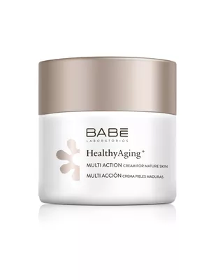 Бабе Лабораторіос (Babe Laboratorios) Хелсі Ейджинг крем мультифункціональний для дуже зрілої шкіри 60+ 50 мл — Фото 1