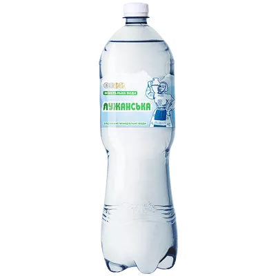 Вода мінеральна Лужанська-4 сильногазована пляшка 1,5 л — Фото 1