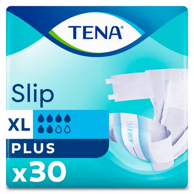 Підгузники для дорослих Тена Сліп Плюс Екстра Лардж (Tena Slip+Extra Large) розмір 4 30 шт — Фото 2