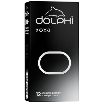 Презервативи Долфі (Dolphi XXXXXL) збільшеного розміру 12 шт — Фото 1