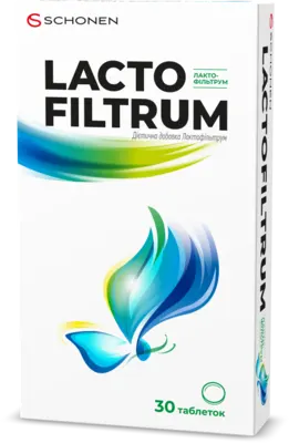 Лактофільтрум дієтична добавка для підтримки мікрофлори кишківника таблетки №30 — Фото 3