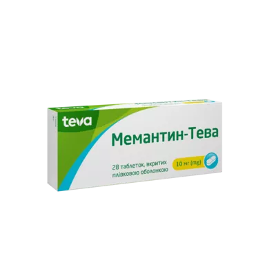Мемантин-Тева таблетки 10 мг №28 — Фото 1