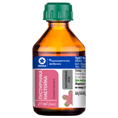 Пустирника настойка флакон 25 мл — Фото 1
