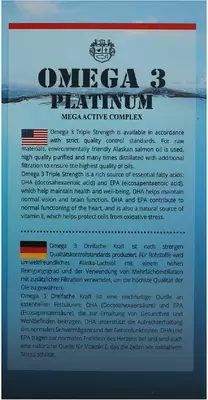 Омега 3 платинум капсулы №60 — Фото 4