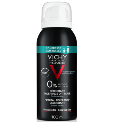 Виши (Vichy) Ом Дезодорант-спрей для мужчин 48 часов для чувствительной кожи 100 мл — Фото 1