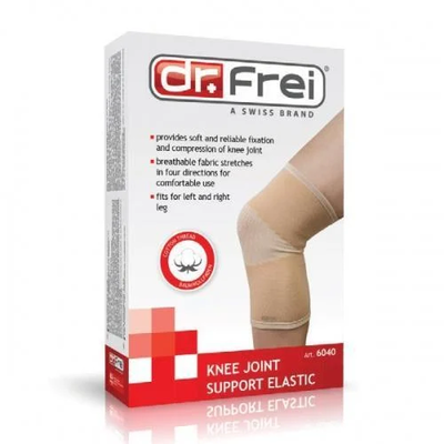 Бандаж на коленный сустав эластичный Др. Фрей (Dr. Frei) 6040 размер L — Фото 1