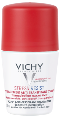 Виши (Vichy) Дезодорант-антиперспирант шариковый 72 часа интенсивной защиты в стрессовых ситуациях 50 мл — Фото 1