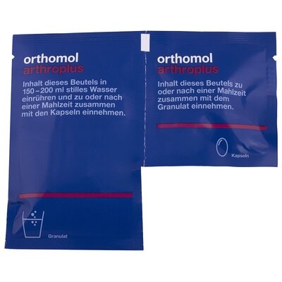 Ортомол Артро Плюс (Orthоmol Arthro Plus) гранулы + капсулы курс 30 дней — Фото 3