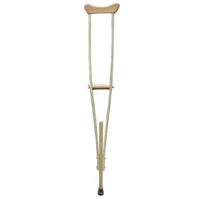 Милиця пахвова дерев'яна для дорослих 1 шт — Фото 1