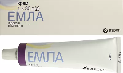 Эмла крем туба 30 г — Фото 1