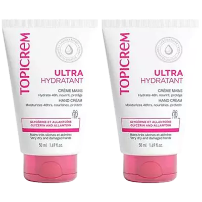 Топикрем (Topicrem) Набор Ультра Гидратант ультраувлажняющий крем для рук 50 мл №2 — Фото 1