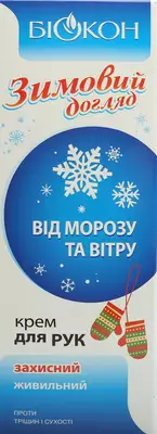 Крем для рук Біокон Зимовий догляд захисний живильний 90 мл — Фото 1
