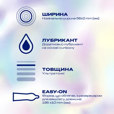 Презервативи Дюрекс (Durex Invisible Extra Lube) латексні з силіконовою змазкою ультратонкі з додатковою змазкою 12 шт — Фото 2
