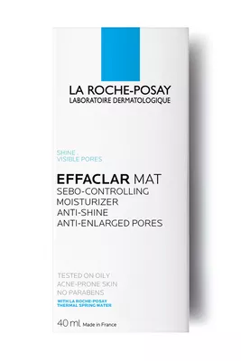 Ля Рош (La Roche-Posay) Ефаклар МАТ засіб зволожуючий проти блиску і розширених пор 40 мл — Фото 5