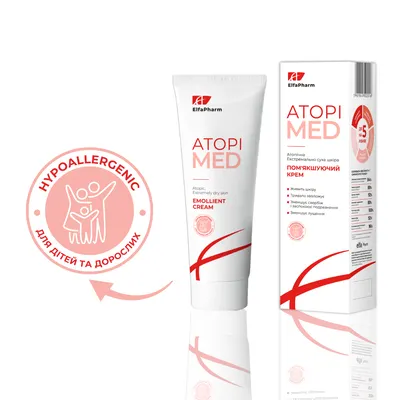 Эльфа Фарм (Elfa Pharm) АтопиМед  крем смягчающий для сухой и атопической кожи взрослых и детей 75 мл — Фото 1