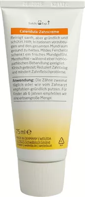 Веледа (Weleda) Календула зубна паста 75 мл — Фото 5