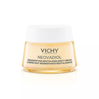 Виши (Vichy) Неовадиол крем ночной антивозрастной для увеличения плотности и восстановления тонуса кожи лица с охлаждающим эффектом 50 мл — Фото 1