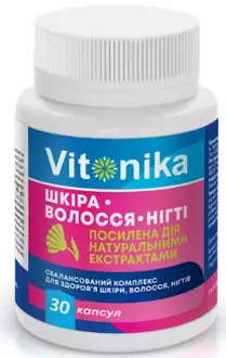Вітоніка (Vitonika) Шкіра, волосся і нігті капсули №30 — Фото 1