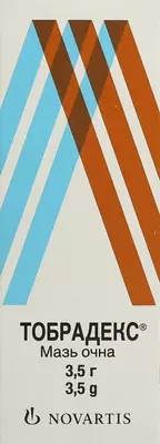 Тобрадекс мазь глазная туба 3,5 г — Фото 1