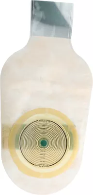 Калоприемник Алтерна Колопласт (Coloplast) 17455 однокомпонентный открытый прозрачный, размер для вырезания 10-70 мм 30 шт — Фото 2