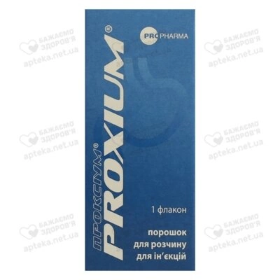Проксіум порошок для ін'єкцій 40 мг флакон №1 — Фото 1