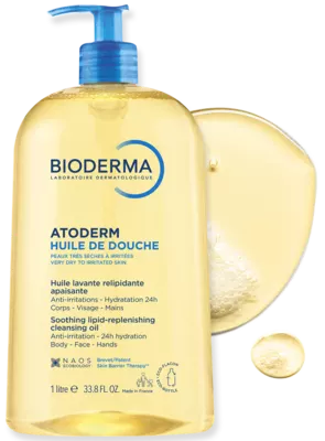 Биодерма (Вioderma) Атодерм масло для душа для атопической кожи 1000 мл — Фото 2