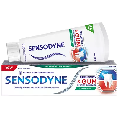 Зубна паста Сенсодин (Sensodyne) Чутливість зубів та Захист ясен 75 мл — Фото 1