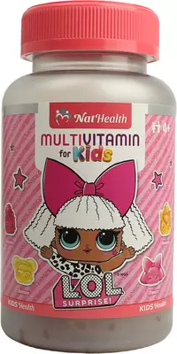 Натхелс мультивитамины для детей пастилки жел. №30 — Фото 1