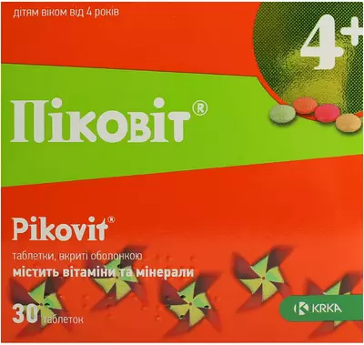 Піковіт таблетки вкриті оболонкою №30 — Фото 1