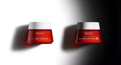 Віши (Vichy) Ліфтактив Колаген Спеціаліст нічний крем-догляд з ефектом корекції зморшок для надання пружності та відновлення сяяння шкіри 50 мл — Фото 8