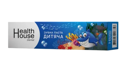 Зубна паста Дитяча 50 г, Хелз Хаус — Фото 1