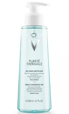 Виши (Vichy) Пюрте Термаль гель очищающий освежающий для всех типов кожи, включая чувствительную 200 мл — Фото 1