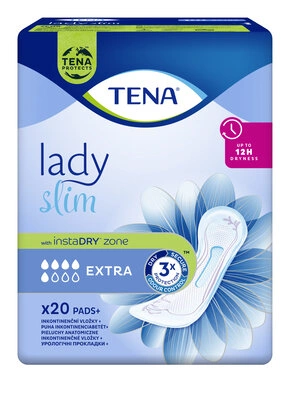 Прокладки урологические женские Тена Леди Слим Экстра (Tena Lady Slim Extra) 20 шт — Фото 3
