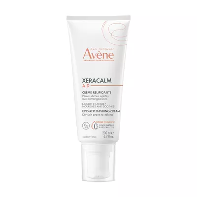Авен (Avene) Ксеракальм AD крем ліпідовідновлюючий для сухої шкіри, схильної до атопічного дерматиту та свербежу 200 мл — Фото 2