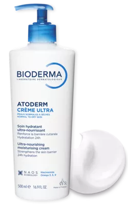 Биодерма (Вioderma) Атодерм крем ультра для лица и тела 500 мл — Фото 2