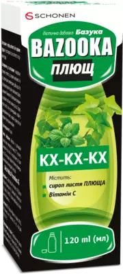 Базука (Bazooka) Плющ еліксир флакон 120 мл — Фото 1